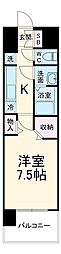 間取図画像 1K