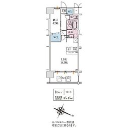 スプランディッド梅田グランノース 6階