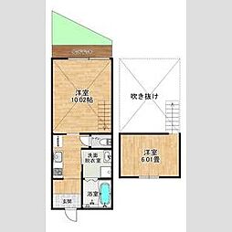AFC　RESIDENCE 三保松原A 1階1Kの間取り
