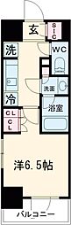ブリリアンクラス高円寺 1Kの間取図画像