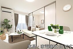 ハニー 102 1階1LDKのリビング/ダイニング