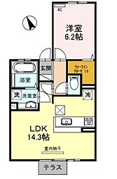 グラン フリーデ A棟 1階/-
