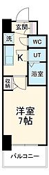 間取図画像 1K