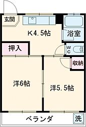 間取図画像 2K