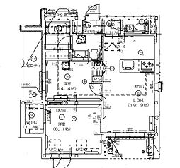 （仮称）都島区都島北通1丁目へーベルメゾン 1階2SLDKの間取り