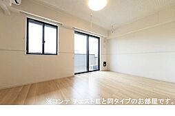 ヴィラバース 2階1LDKのリビング/ダイニング