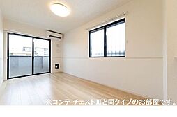 JR常磐線 赤塚駅 徒歩5分の賃貸アパート 3階1LDKのリビング/ダイニング