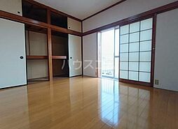 白亜荘 401 4階2LDKのリビング/ダイニング