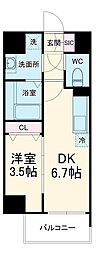間取図画像 1DK
