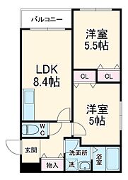 クレセル利倉東II 1階