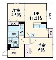 Flat Comfy 豊中 2階/-