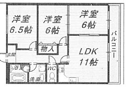 ウエストサイド緑地 2階