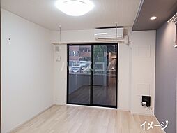 サラスバティII 304 3階1Kのリビング/ダイニング