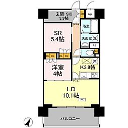 間取図画像 1SLDK