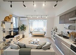 TASUKI杉並高井戸 402 4階2DKのリビング/ダイニング