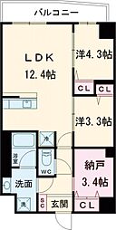 間取図画像 2SLDK