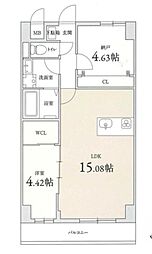 間取図画像 1SLDK