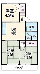 間取図画像 3DK