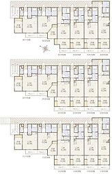 ラ・コンシェリー東千葉 1階1DKの間取り