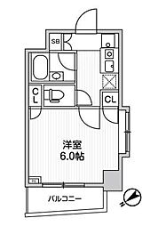 アパートメンツ練馬北町 403 4階1Kの間取り