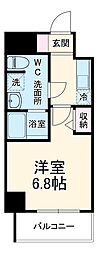 間取図画像 1K