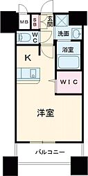 間取図画像 1K