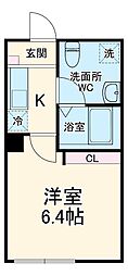 間取図画像 1K