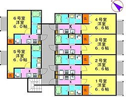 間取図画像 1K