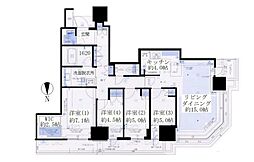 間取図画像 4LDK