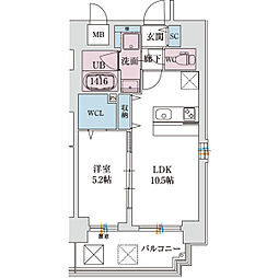 スプランディッド新大阪VIII 13階