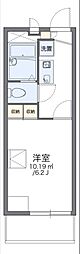 レオパレスエフ 1Kの間取図画像