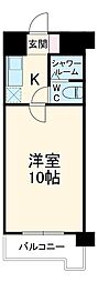 スミノ藤沢 1Kの間取図画像