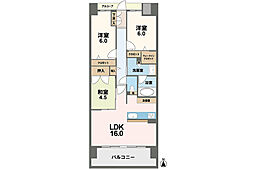 アルファステイツ高崎駅東 3LDKの間取図画像