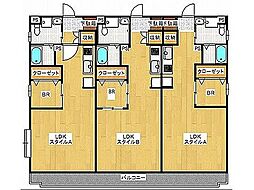 TIERRA早稲田の杜 1LDKの間取図画像