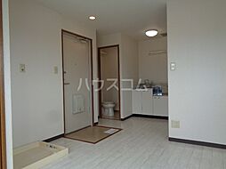 グレーシャーブルー 3階ワンルームのリビング/ダイニング