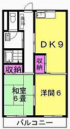 間取図画像 2DK