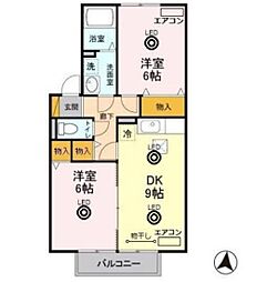 入曽駅 7.4万円