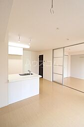 西武多摩川線 是政駅 徒歩11分の賃貸アパート 1階2LDKのリビング/ダイニング