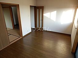 JR東海道本線 豊橋駅 徒歩15分の賃貸アパート 1階2LDKのリビング/ダイニング