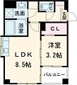 フォーサイト姪浜2階6.5万円
