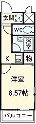 間取図画像 1K