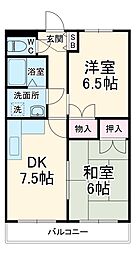 間取図画像 2DK