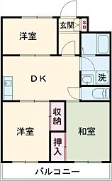 リエス成増 1階3DKの間取り