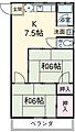 シャトーキワカ5階4.6万円