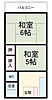 美津乃マンション3階4.6万円