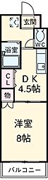 瓢箪山駅 4.7万円