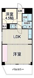ファクタービル 2LDKの間取図画像