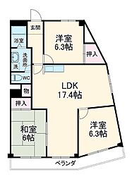 間取図画像 3LDK
