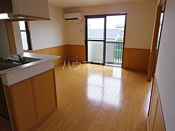 つくばエクスプレス 研究学園駅 バス10分 東光台一丁目バス停下車 徒歩2分の賃貸アパート 2階2LDKのリビング/ダイニング