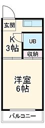 間取図画像 1K